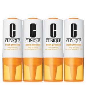 Clinique Fresh Pressed Daily Booster With Vitamin C 10% x 4