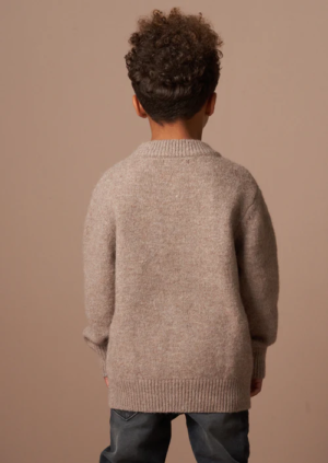 Jules Brown Borg Ski Beaver Knit