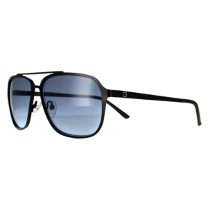 Guess Aviator Matte Black Blue Gradient