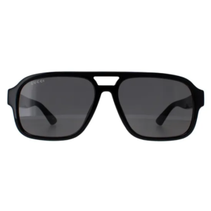 Gucci Aviator Black Smoke Sunglasses