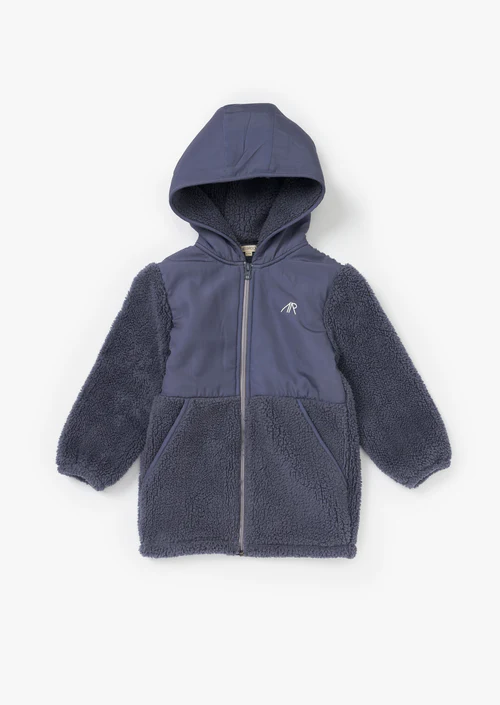 Mason Blue Borg Jacket - Image 3