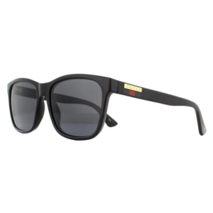 Gucci Rectangle Black Grey Sunglasses
