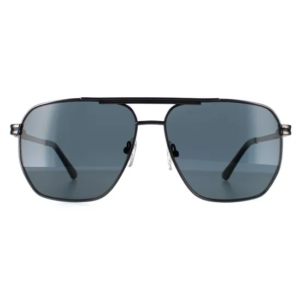 Guess Aviator Shiny Gunmetal Smoke