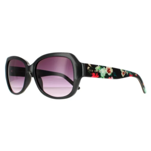 Ted Baker Rectangle Black Grey Sunglasses For Women