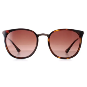 Ted Baker Round Tortoise Rose Gold Brown Sunglasses For Women