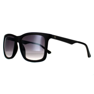 Guess Rectangle Matte Black Smoke Gradient