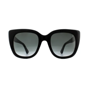 Gucci Cat Eye Black Grey Gradient Sunglasses For Women